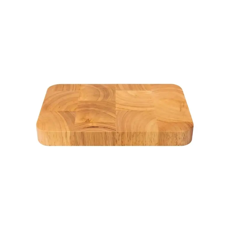 Vogue Rectangular Wooden Chopping Board Small 230x150x25mm