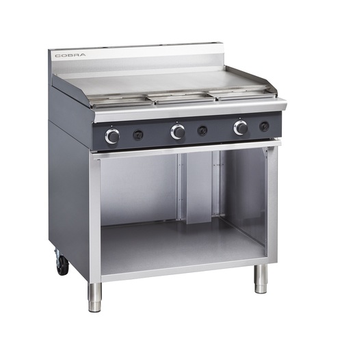 Cobra C9A - 900mm Gas Griddle - Open Cabinet Base