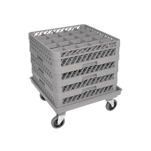 Vogue Dishwasher Rack Dolly 40kg 538x538mm