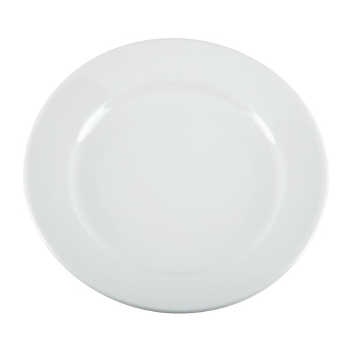 Olympia Whiteware Wide Rimmed Plate 165mm (Box of 12)