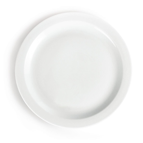 Olympia Whiteware Narrow Rimmed Plate 280mm (Box of 6)
