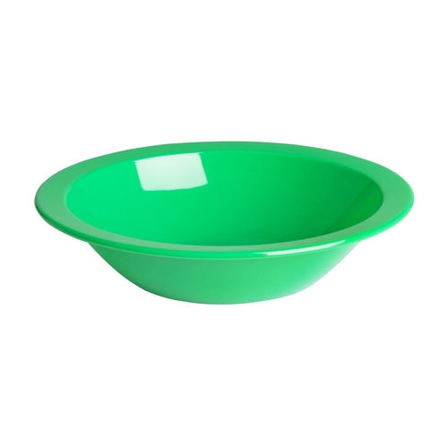 Olympia Kristallon Polycarbonate Bowls 172mm  - Green (Box of 12)