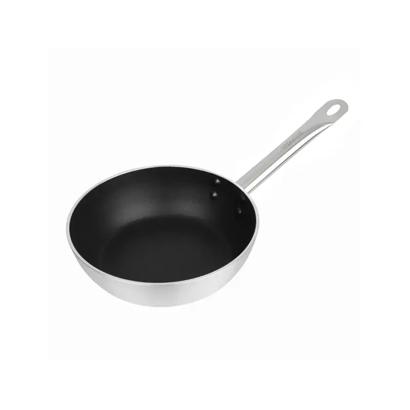 Vogue Non-stick Induction Saute Pan Teflon Platinum Plus 240mm