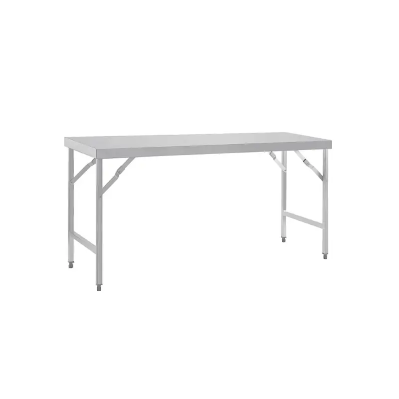 Vogue Stainless Steel Folding Table 1800mm