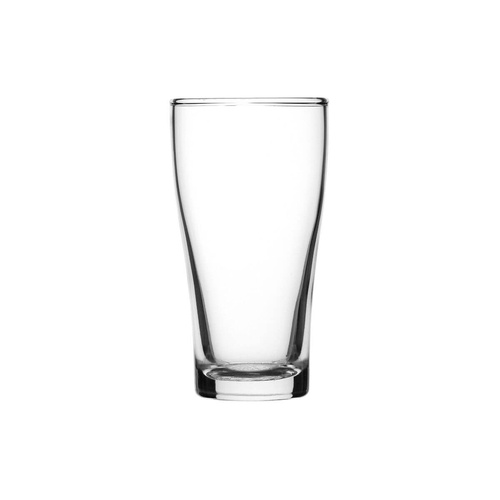 Crown Glassware Conical Beer Certified 285ml (Box of 48)