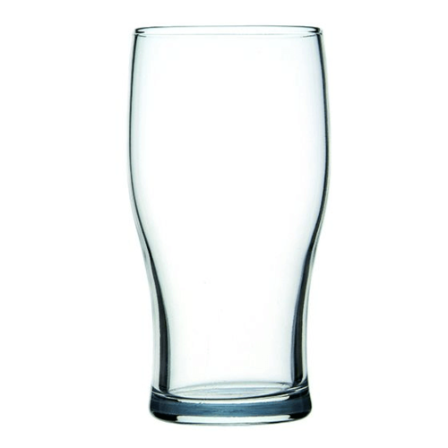 Crown  Glassware Tulip Pint Certified, Nucleated & Fully Tempered 570ml (Box of 24)