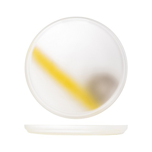 Nude Pigmento Serving Dish 350mm - Yellow/Grey