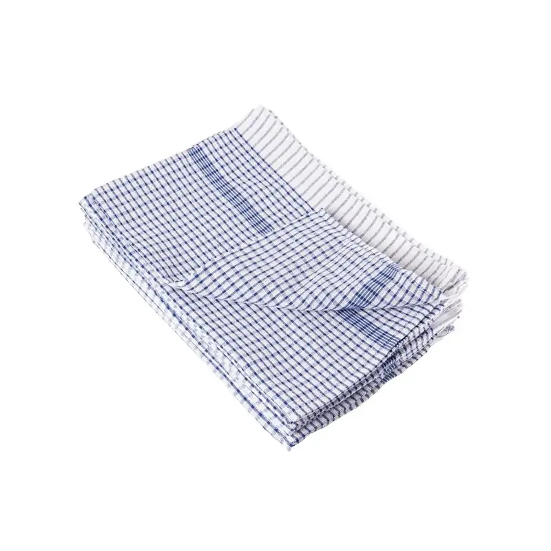 Vogue Wonderdry Tea Towels Blue 760x510mm (Pack of 10)