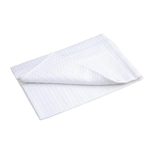 Vogue Cloths White Honeycomb Weave 762x508 mm (Pack of 10)