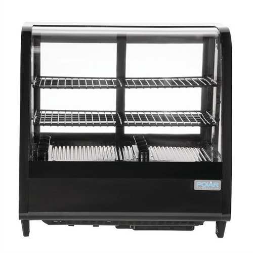 Polar CC611-A C-Series Countertop Food Display Fridge 100Ltr Black