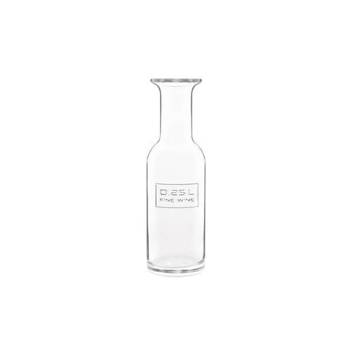 Luigi Bormioli Optima Wine Bottle with Pour Line 500ml (Box of 6)