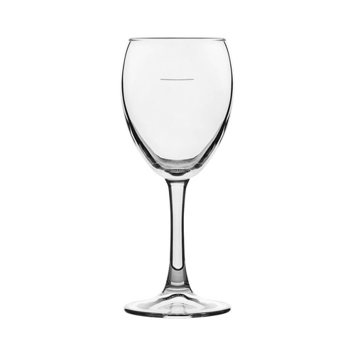 Crown Glassware Atlas Wine Fully Tempered & with Pour Line 230ml (Box of 24)
