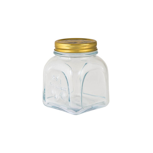 Pasabahce Homemade Glass Jar With Metal Lid 500ml