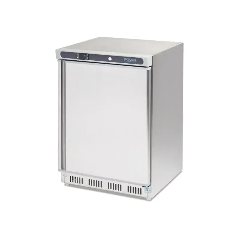 Polar CD081-A C-Series Stainless Steel Under Bench Freezer 140Ltr