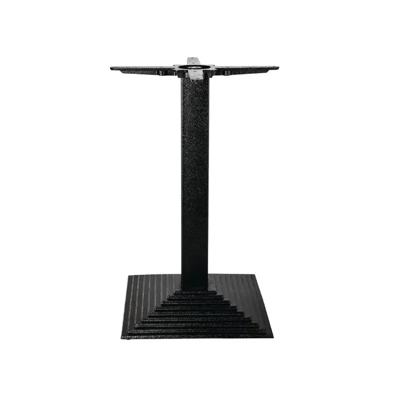 Bolero Cast Iron Step Square Table Base