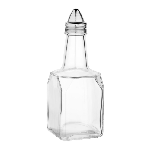 Oil/Vinegar Cruet Jar - Includes Lids (Box 12)