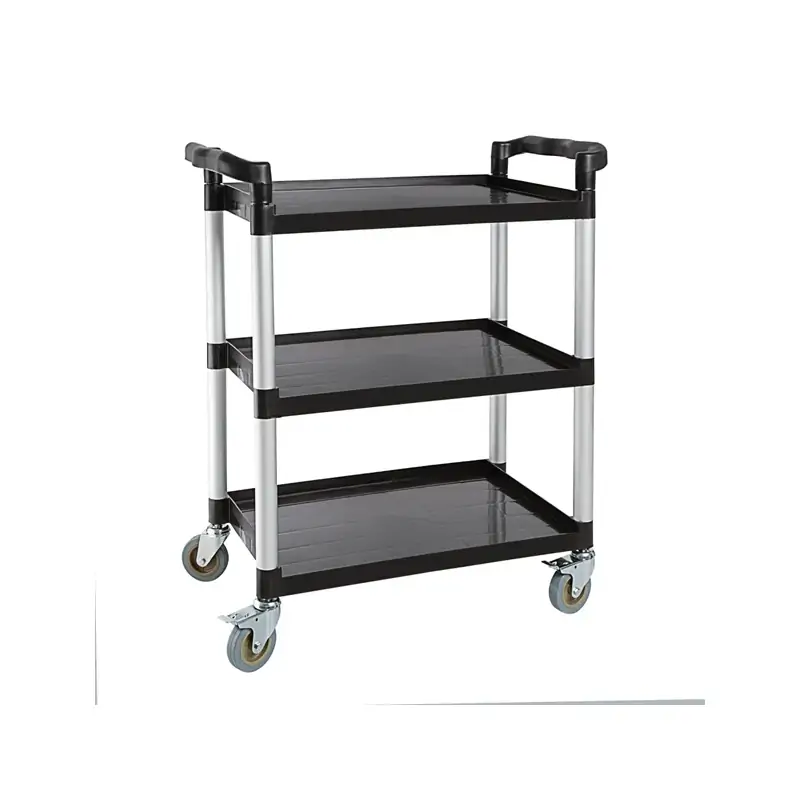 Vogue Mobile Trolley Compact Polypropylene Black 130kg