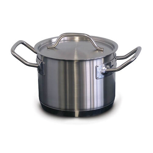 Forje 2.4 Litre Stainless Steel High Casserole Pot with Lid