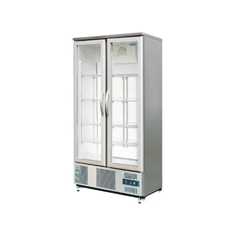 Polar CK477-A G-Series 2 Hinged Double Door Upright Back Bar Cooler 490Ltr