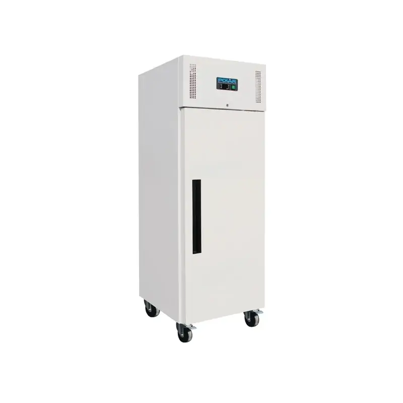 Polar CK480-A G-Series Upright Freezer White 600Ltr