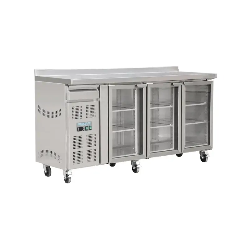 Polar CK491-A U-Series 3 Door Premium Bar Fridge 543Ltr