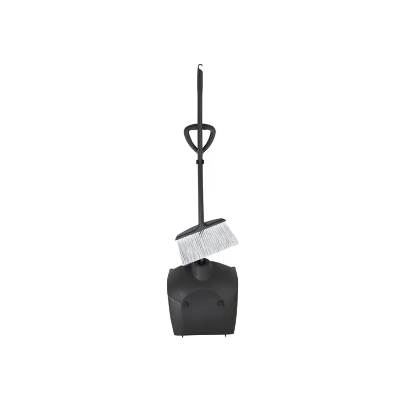 Jantex Lobby Dustpan & Brush Set - Black