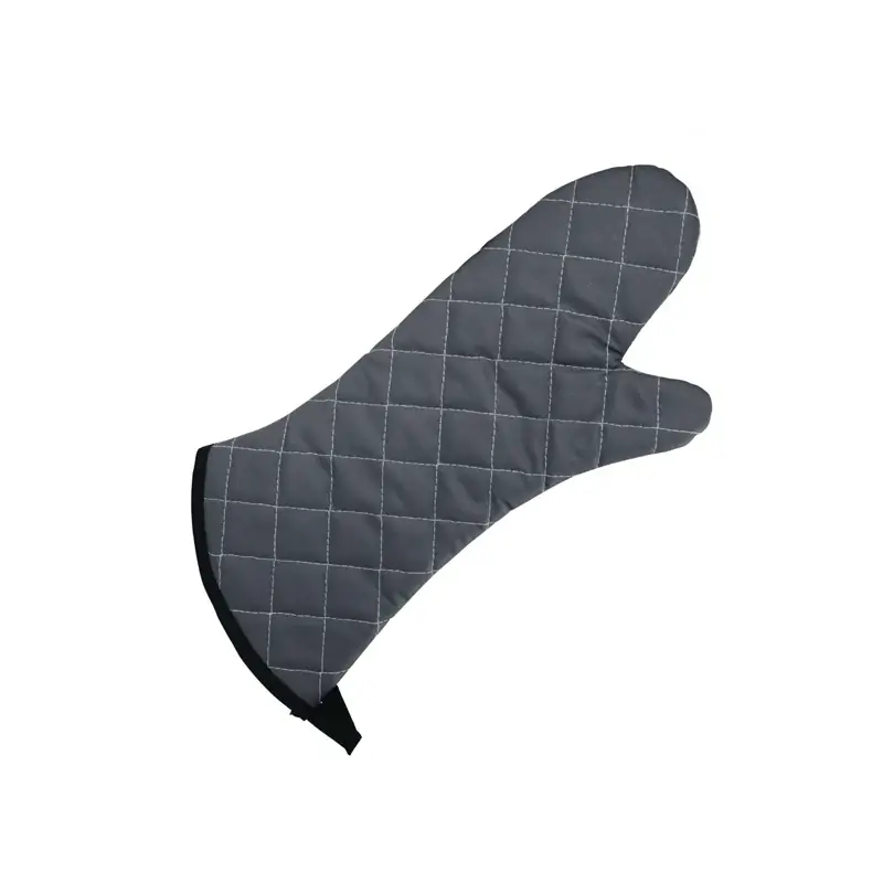 Vogue Flame Retardant Charcoal Oven Mitt 430mm