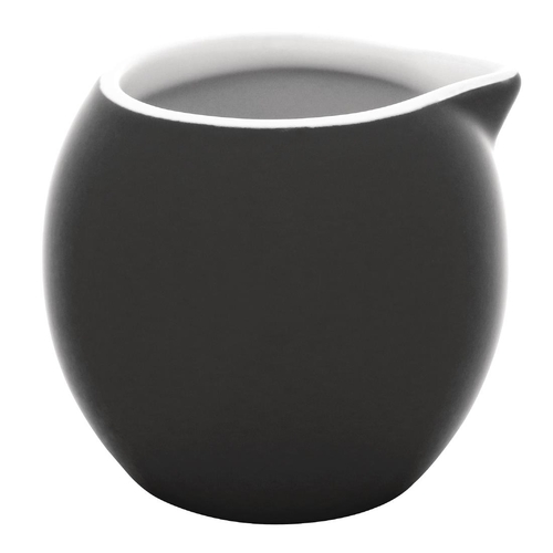 Olympia Cafe Milk Jug Charcoal 70ml (Box of 6)