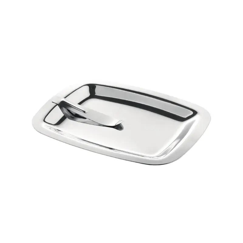Olympia Stainless Steel Tip Tray w/ Spring Hold 150x120mm