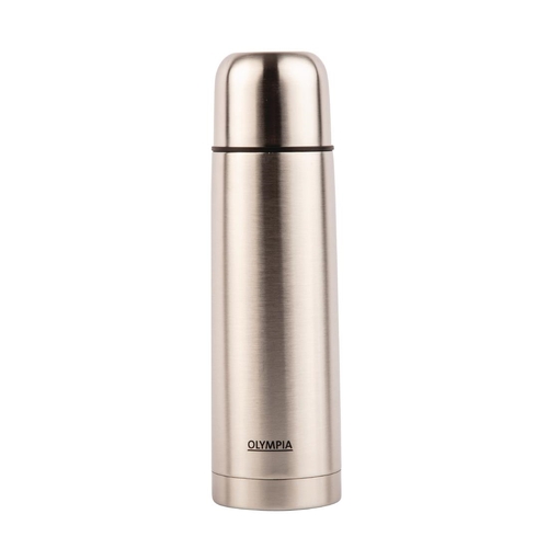 Olympia Vacuum Flask Stainless Steel - 0.5Ltr