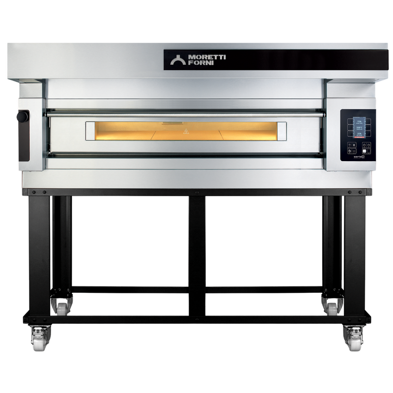 Moretti Forni SerieS COMP S140E/1/S Single Deck Pizza Oven on Stand