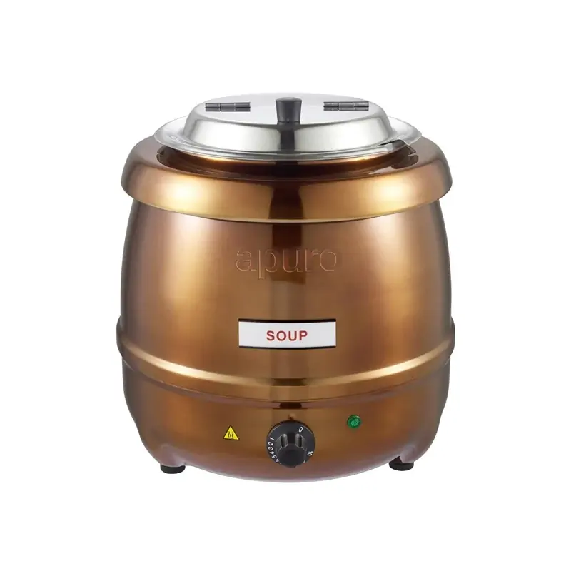 Apuro Soup Kettle Copper Finish 10L