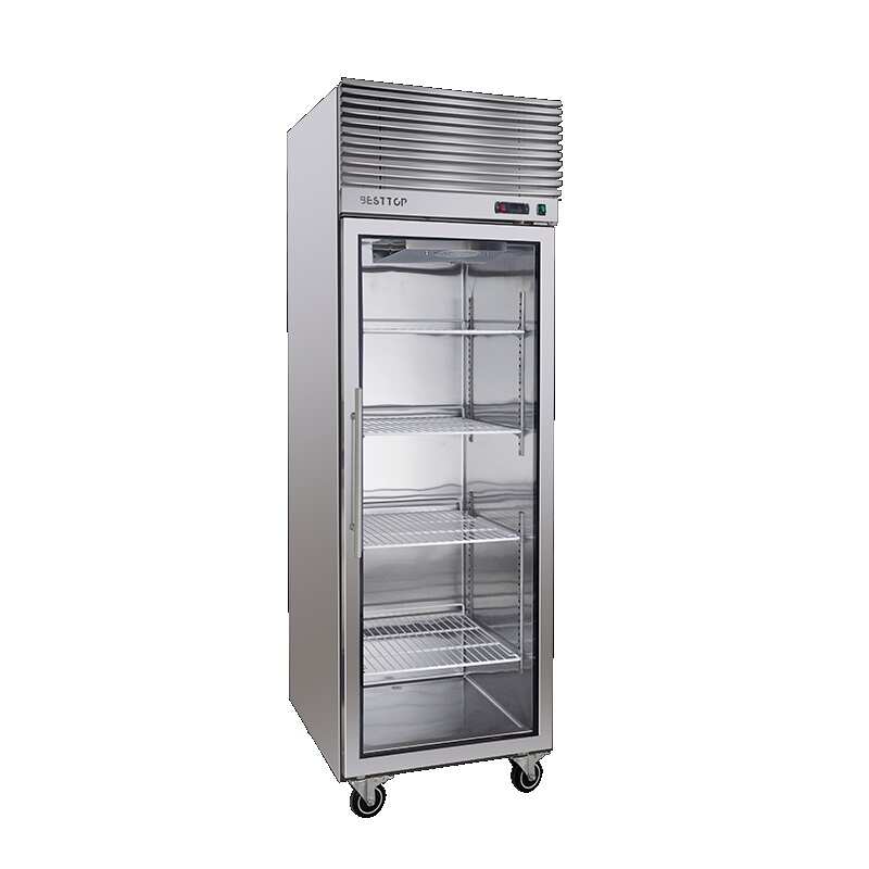Besttop CRT24-1SG - 1 Door Glass Upright Display Fridge