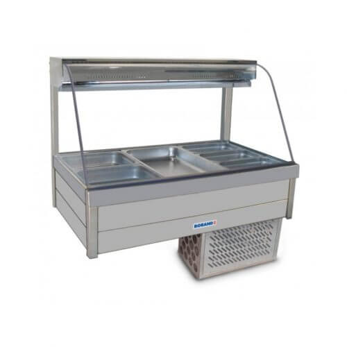 Roband CRX23RD Curved Glass Cold Food Display