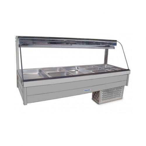 Roband CRX25RD Curved Glass Cold Food Display
