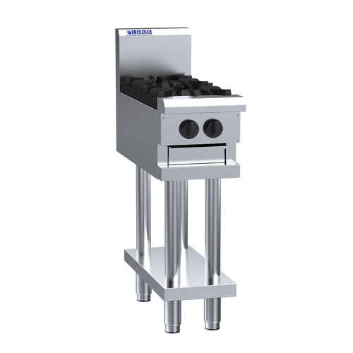 Luus CS-2B - Gas 2 Burner Cooktop on Leg Stand