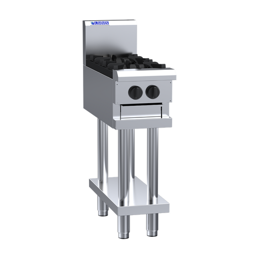 Luus CS-2B - Gas 2 Burner Cooktop on Leg Stand