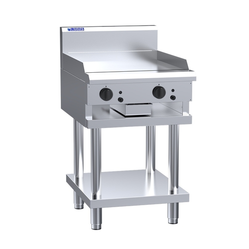 Luus CS-6P - Gas 600mm Griddle on Leg Stand