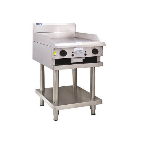 Luus CS-6P - Gas 600mm Griddle on Stand