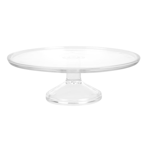 Olympia Glass Cake Stand Base for Dome CS014 - 305x95mm 12x 3 3/4"