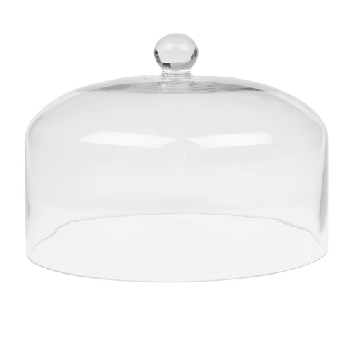 Olympia Glass Cake Stand Dome for Base CS013 - 285x200mm 11 1/5x 7 9/10"