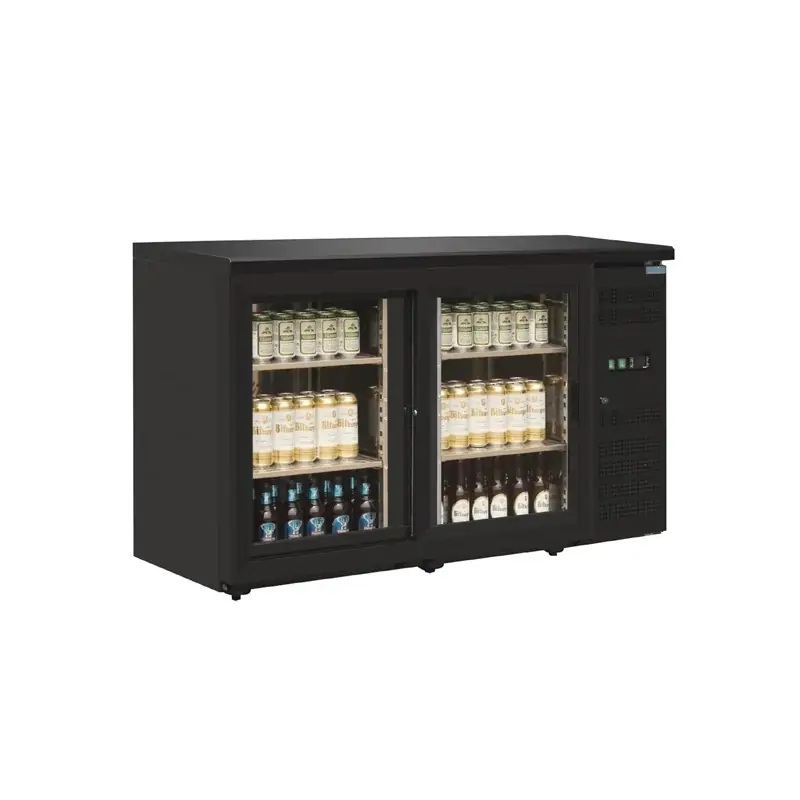 Polar U-Series Back Bar Counter Display Cooler 2 Door