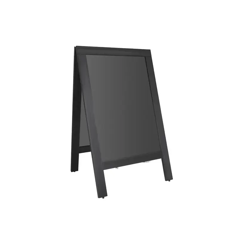 Olympia Pavement Board Black Wooden Frame 700x1200mm