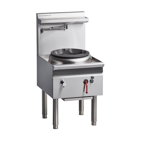 Cobra CW1H-D - 1 Hole Gas Waterless Wok - Duckbill Burner