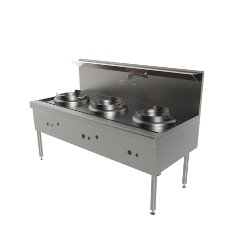 Goldstein CWA3 - 3 Hole Gas Wok