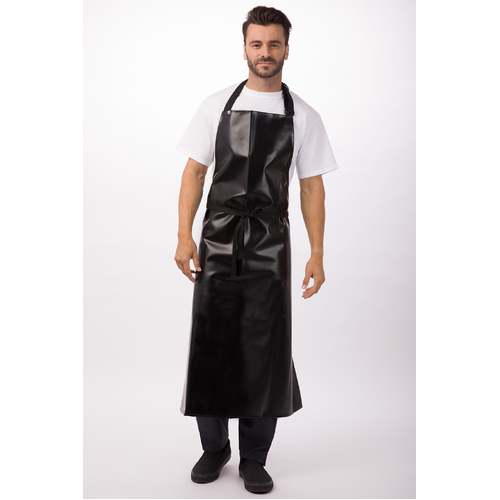 Chef Works Long PVC Bib Apron - CWPVL