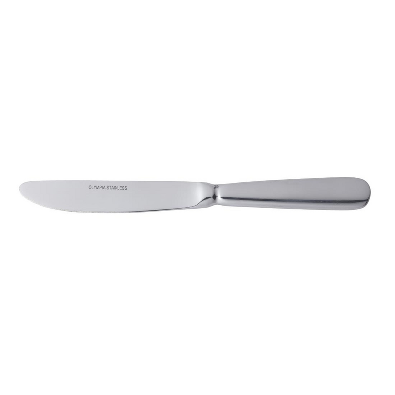 Olympia Baguette Dessert Knife 205mm (Box of 12)