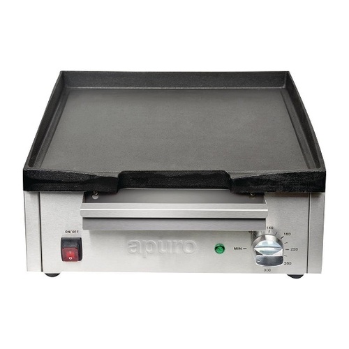 Apuro DC901-A Large Countertop Cast Iron Griddle