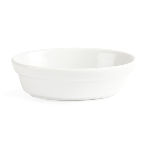 Olympia Whiteware Oval Pie Bowl - 145x104mm (Box of 6)