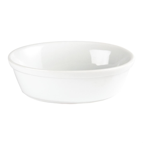 Olympia Whiteware Oval Pie Bowl - 161x116mm (Box of 6)